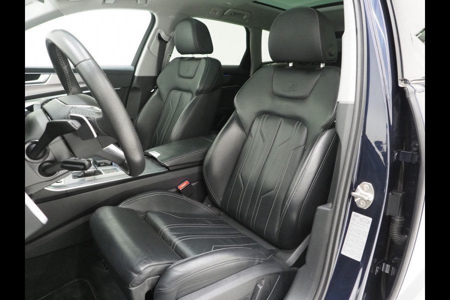 Audi A6 Avant 55 TFSI e quattro Full Black | Panoramadak | B&O Audio | Trekhaak | HUD | Leder | Keyless | Sfeerlicht | Carplay