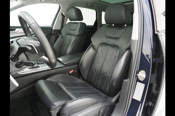 Audi A6 Avant 55 TFSI e quattro Full Black | Panoramadak | B&O Audio | Trekhaak | HUD | Leder | Keyless | Sfeerlicht | Carplay
