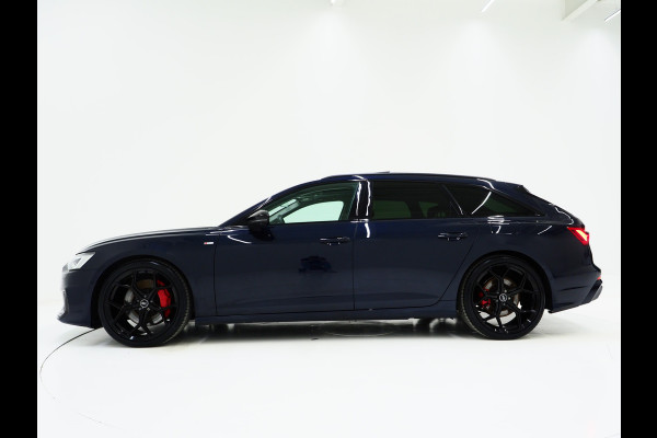 Audi A6 Avant 55 TFSI e quattro Full Black | Panoramadak | B&O Audio | Trekhaak | HUD | Leder | Keyless | Sfeerlicht | Carplay