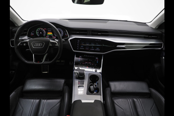 Audi A6 Avant 55 TFSI e quattro Full Black | Panoramadak | B&O Audio | Trekhaak | HUD | Leder | Keyless | Sfeerlicht | Carplay