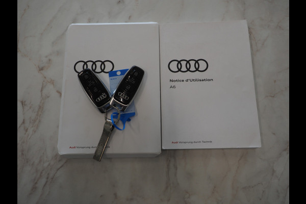 Audi A6 Avant 55 TFSI e quattro Full Black | Panoramadak | B&O Audio | Trekhaak | HUD | Leder | Keyless | Sfeerlicht | Carplay