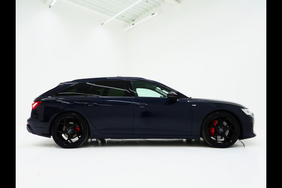 Audi A6 Avant 55 TFSI e quattro Full Black | Panoramadak | B&O Audio | Trekhaak | HUD | Leder | Keyless | Sfeerlicht | Carplay