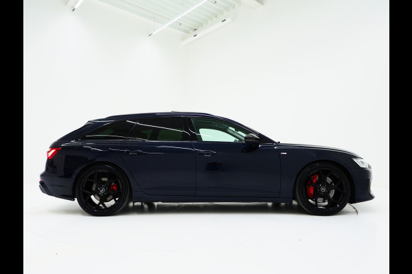 Audi A6 Avant 55 TFSI e quattro Full Black | Panoramadak | B&O Audio | Trekhaak | HUD | Leder | Keyless | Sfeerlicht | Carplay