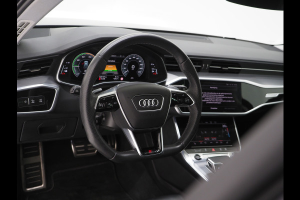 Audi A6 Avant 55 TFSI e quattro Full Black | Panoramadak | B&O Audio | Trekhaak | HUD | Leder | Keyless | Sfeerlicht | Carplay