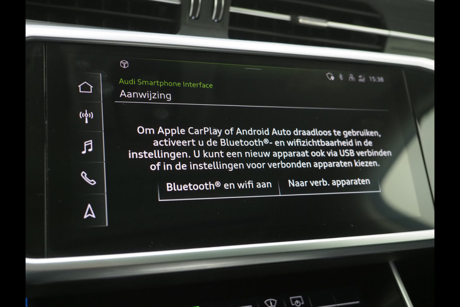 Audi A6 Avant 55 TFSI e quattro Full Black | Panoramadak | B&O Audio | Trekhaak | HUD | Leder | Keyless | Sfeerlicht | Carplay