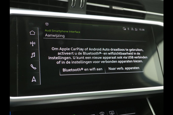 Audi A6 Avant 55 TFSI e quattro Full Black | Panoramadak | B&O Audio | Trekhaak | HUD | Leder | Keyless | Sfeerlicht | Carplay