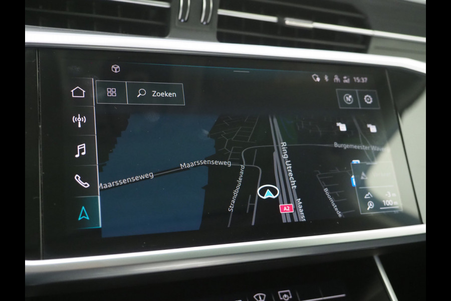 Audi A6 Avant 55 TFSI e quattro Full Black | Panoramadak | B&O Audio | Trekhaak | HUD | Leder | Keyless | Sfeerlicht | Carplay