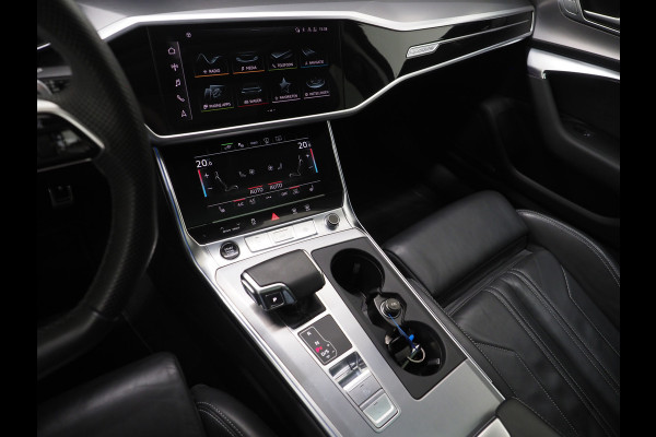 Audi A6 Avant 55 TFSI e quattro Full Black | Panoramadak | B&O Audio | Trekhaak | HUD | Leder | Keyless | Sfeerlicht | Carplay