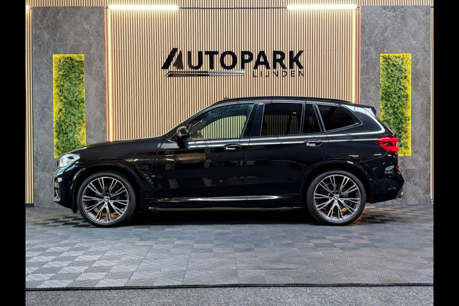 BMW X3 XDrive30e High Executive M-SPORT|PANO|HuD|LASER|KEYLESS|CARPLAY|SFEERVERLICHTING|LANE ASSIST|PLUG IN HYBRIDE|292PK|VOL!