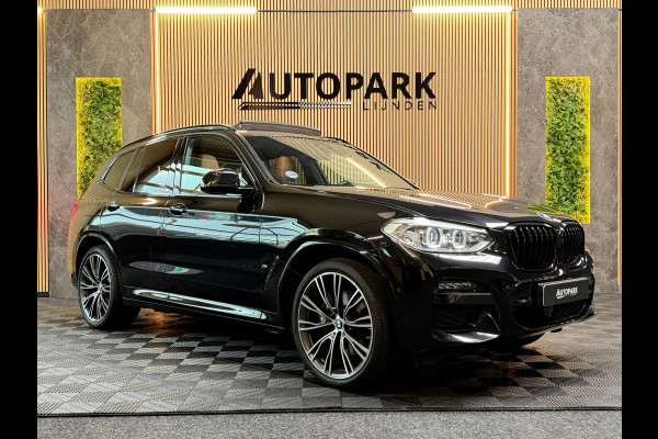BMW X3 XDrive30e High Executive M-SPORT|PANO|HuD|LASER|KEYLESS|CARPLAY|SFEERVERLICHTING|LANE ASSIST|PLUG IN HYBRIDE|292PK|VOL!
