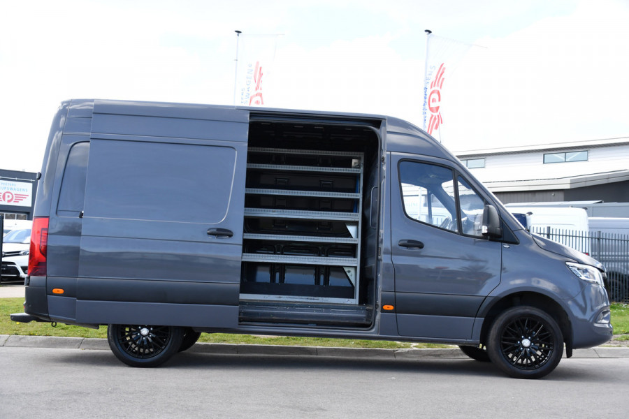 Mercedes-Benz Sprinter 319 V6 3.0 CDI L2H2 PB Edition Camera, Cruise, Carplay, 10,5'' Mbux, LED, Sensoren, 190pk, Uniek!  Automaat, Uniek!