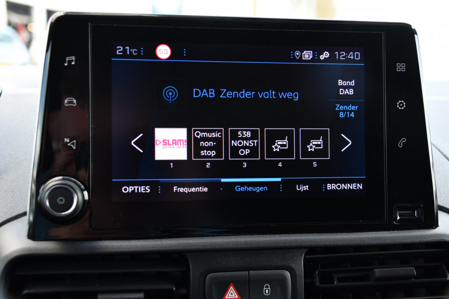 Peugeot Partner 1.5 BlueHDI PB Edition Camera, Cruise, Carplay, Multimedia, Sensoren, Airco, Uniek!