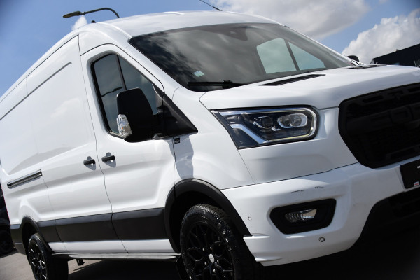 Ford Transit 350 2.0 TDCI L3H2 Limited RWD Adaptieve Cruise, Camera, Carplay, Xenon, 170pk, Automaat, Trekhaak, Navi, Uniek!