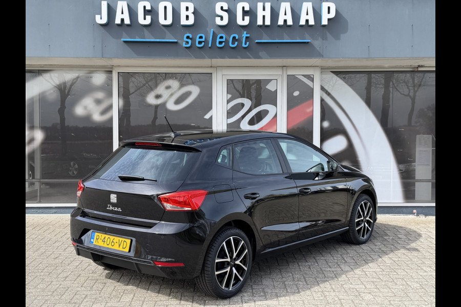 Seat Ibiza 1.0 EcoTSI Style Business Connect / Carplay / Parkeersensoren V+A / 17'' LM / Stoelverwarming