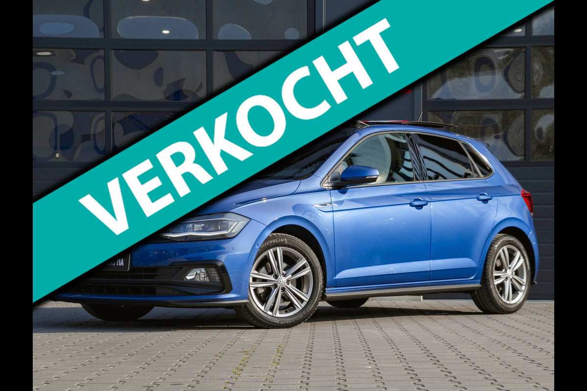 Volkswagen Polo 1.0 TSI 3x R-line Panoramadak|Cruise|Camera|Stoelverwarming|Navi|