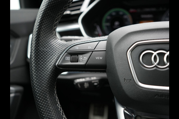 Audi Q3 45 TFSI e S edition PHEV 245pk Dealer O.H. | Adaptive Cruise | Camera | Matrix LED | Sonos Audio | Alcantara Sportstoelen Memory & Verwarmd | Sfeerverlichting | S Line Interieur | Keyless | Blis | Navigatie | DAB | Plug In Hybrid |