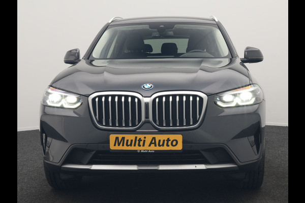 BMW X3 xDrive30e High Executive FACELIFT PHEV 293pk | Trekhaak Af Fabriek | Head Up | Camera | Harman / Kardon | Lederen Sportstoelen Memory & Ventilatie | Keyless | Blis | Stoelen & Stuur Verwarmd | Apple Carplay | Navigatie | DAB | Plug In Hybrid |
