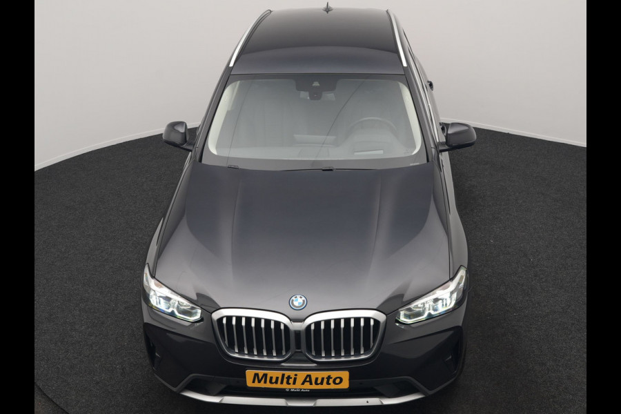 BMW X3 xDrive30e High Executive FACELIFT PHEV 293pk | Trekhaak Af Fabriek | Head Up | Camera | Harman / Kardon | Lederen Sportstoelen Memory & Ventilatie | Keyless | Blis | Stoelen & Stuur Verwarmd | Apple Carplay | Navigatie | DAB | Plug In Hybrid |