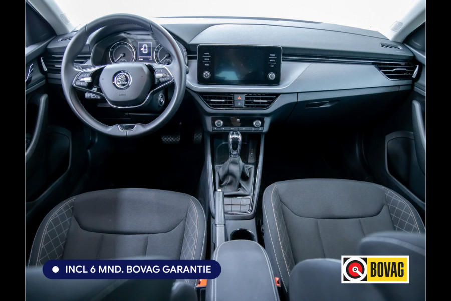 Škoda SCALA 1.0 TSI Ambition Comfort Automaat 110 PK | All-season | Stoel- stuurverwarming Climate control , Apple Carplay, Android auto, PDC achter All season banden