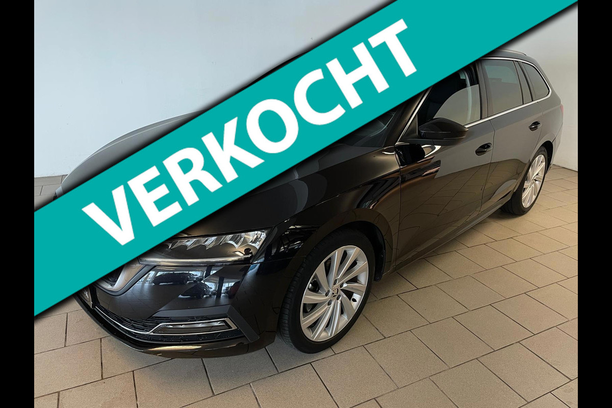 Škoda Octavia Combi 1.0 e-TSI Business Edition AUTOMAAT PANO NAVI CRUISEL BLUETOOTH ELEK RAMEN CENT VERG VELGEN NETTE AUTO