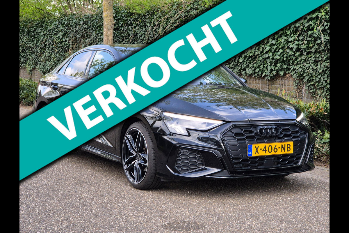 Audi A3 Limousine 35 TFSI S line Edition NL NAP CarPlay Auto virtual dash 35 TFSI S edition