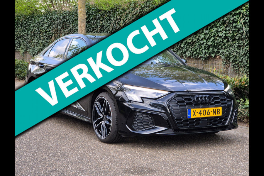 Audi A3 Limousine 35 TFSI S line Edition NL NAP CarPlay Auto virtual dash 35 TFSI S edition