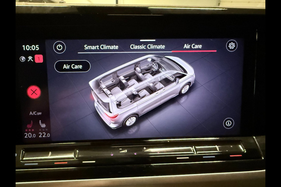 Volkswagen Multivan 1.4 eHybrid Energetic 7P PANO/NAVI/H-UP/V-COCKPIT/7X STOELVERW/CAM/H-LEDER/SFEERVERL/STUURVERW///