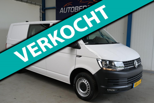 Volkswagen Transporter 2.0 TDI 150 PK L2H1 DC - N.A.P. Airco, Cruise, PDC, Trekhaak.
