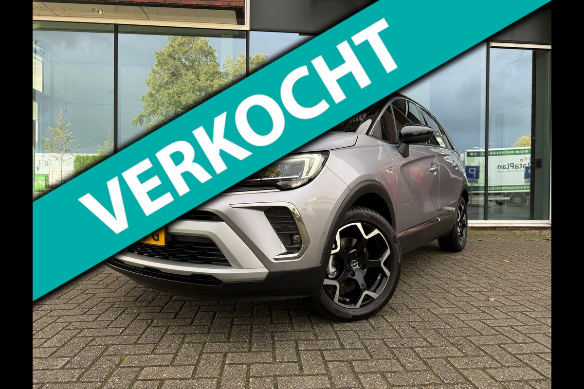 Opel Crossland 1.2 Turbo 130pk Ultimate - Navi - Climate - Half Leder - Camera - all seasons