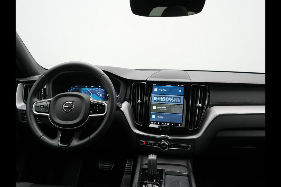 Volvo XC60 T8 AWD Plus Dark LONG RANGE PHEV 456pk Dealer O.H | Panodak | 360 Camera | Adaptive Cruise | Head Up | Adaptieve Full LED Koplampen |  Sportstoelen Memory & Verwarmd | Google Assistant | Apple Carplay | Keyless | Navigatie | Virtual | DAB |  Plug In Hybrid |