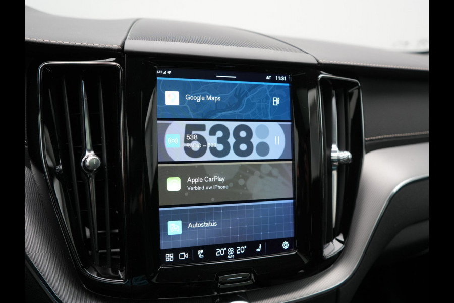 Volvo XC60 T8 AWD Plus Dark LONG RANGE PHEV 456pk Dealer O.H | Panodak | 360 Camera | Adaptive Cruise | Head Up | Adaptieve Full LED Koplampen |  Sportstoelen Memory & Verwarmd | Google Assistant | Apple Carplay | Keyless | Navigatie | Virtual | DAB |  Plug In Hybrid |