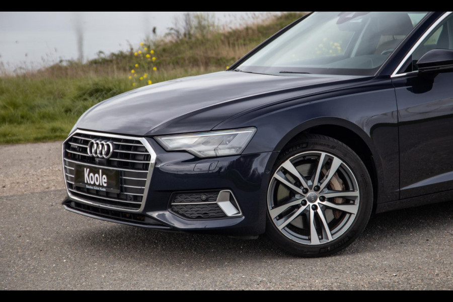 Audi A6 50 TFSI e quattro Advanced edition BRUIN LEER / CARPLAY / BTW AUTO / KEYLESS / DEALER ONDERHOUDEN