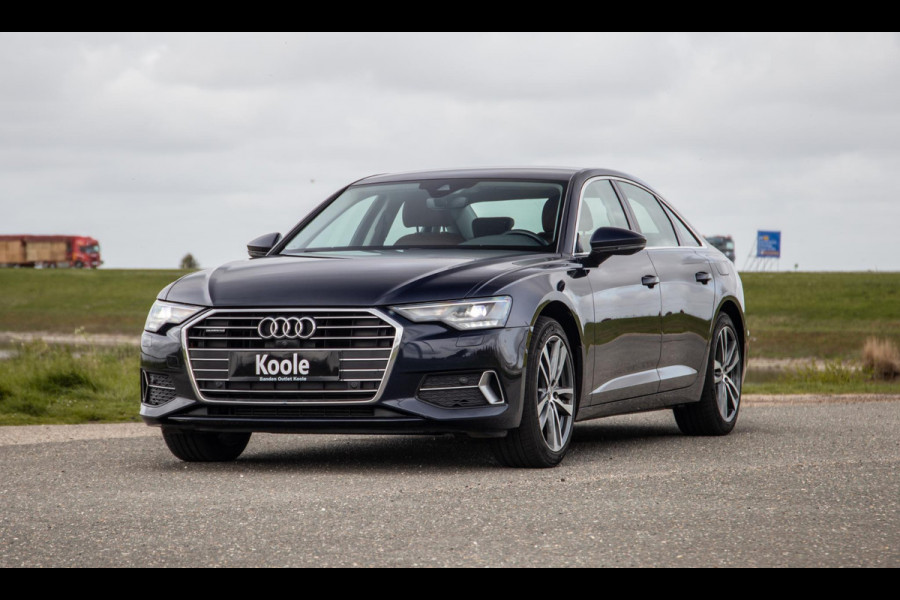 Audi A6 50 TFSI e quattro Advanced edition BRUIN LEER / CARPLAY / BTW AUTO / KEYLESS / DEALER ONDERHOUDEN