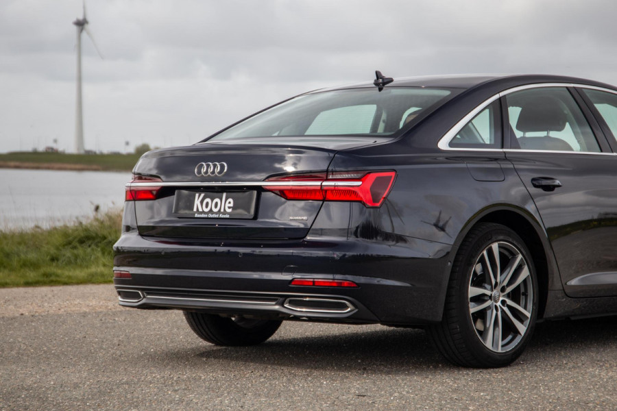 Audi A6 50 TFSI e quattro Advanced edition BRUIN LEER / CARPLAY / BTW AUTO / KEYLESS / DEALER ONDERHOUDEN