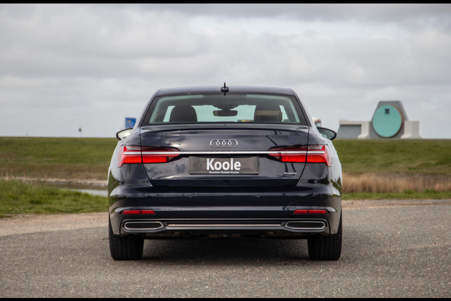 Audi A6 50 TFSI e quattro Advanced edition BRUIN LEER / CARPLAY / BTW AUTO / KEYLESS / DEALER ONDERHOUDEN