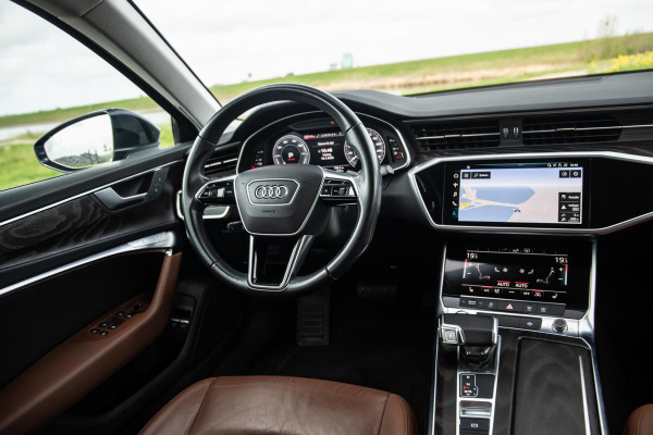 Audi A6 50 TFSI e quattro Advanced edition BRUIN LEER / CARPLAY / BTW AUTO / KEYLESS / DEALER ONDERHOUDEN