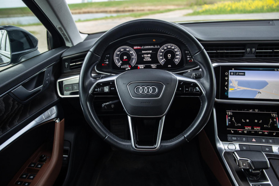 Audi A6 50 TFSI e quattro Advanced edition BRUIN LEER / CARPLAY / BTW AUTO / KEYLESS / DEALER ONDERHOUDEN
