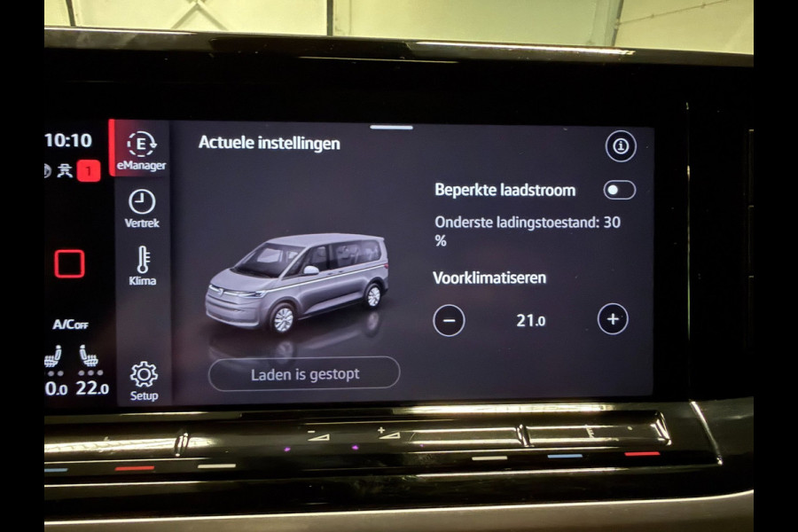 Volkswagen Multivan 1.4 eHybrid Energetic 7P PANO/NAVI/H-UP/V-COCKPIT/7X STOELVERW/CAM/H-LEDER/SFEERVERL/STUURVERW///
