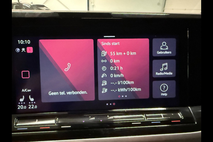 Volkswagen Multivan 1.4 eHybrid Energetic 7P PANO/NAVI/H-UP/V-COCKPIT/7X STOELVERW/CAM/H-LEDER/SFEERVERL/STUURVERW///