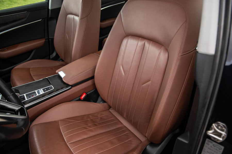 Audi A6 50 TFSI e quattro Advanced edition BRUIN LEER / CARPLAY / BTW AUTO / KEYLESS / DEALER ONDERHOUDEN