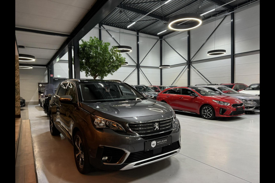 Peugeot 5008 1.2 PureTech Crossway 7P. Garantie Trekhaak Carplay 360 Camera Blindspot Cruise Navi Clima Led Lane Sfeer Rijklaar