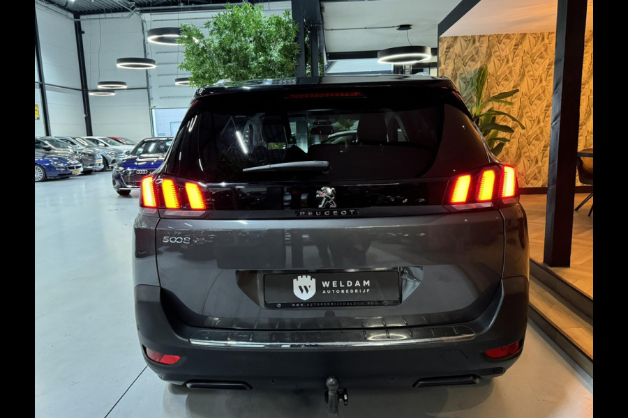 Peugeot 5008 1.2 PureTech Crossway 7P. Garantie Trekhaak Carplay 360 Camera Blindspot Cruise Navi Clima Led Lane Sfeer Rijklaar