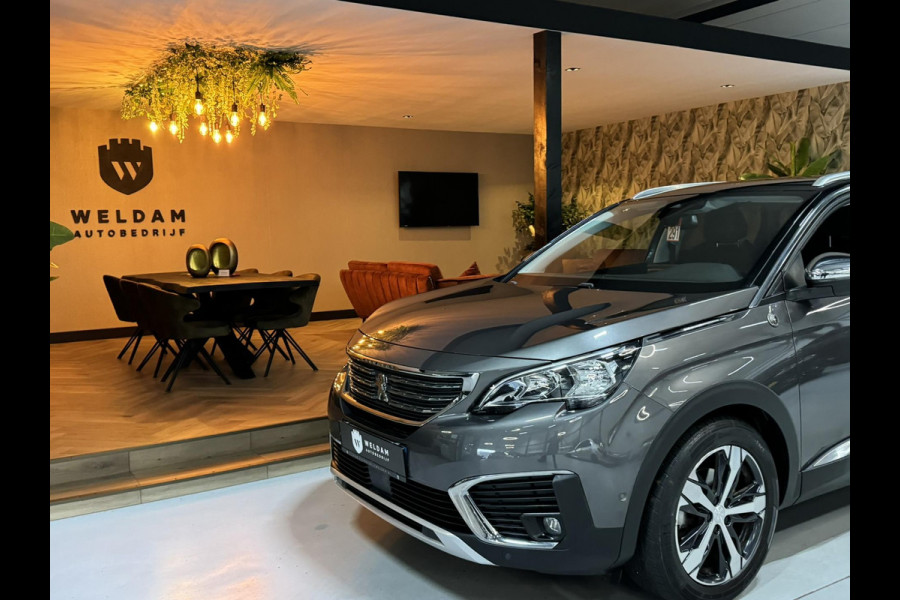 Peugeot 5008 1.2 PureTech Crossway 7P. Garantie Trekhaak Carplay 360 Camera Blindspot Cruise Navi Clima Led Lane Sfeer Rijklaar