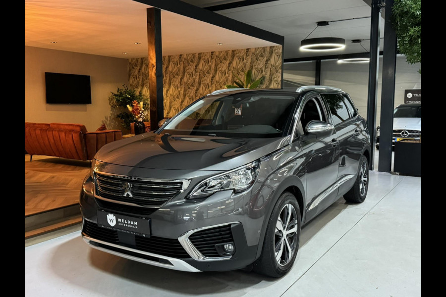 Peugeot 5008 1.2 PureTech Crossway 7P. Garantie Trekhaak Carplay 360 Camera Blindspot Cruise Navi Clima Led Lane Sfeer Rijklaar