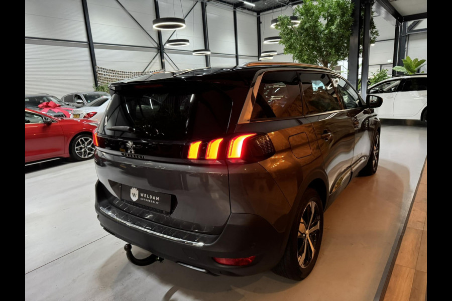 Peugeot 5008 1.2 PureTech Crossway 7P. Garantie Trekhaak Carplay 360 Camera Blindspot Cruise Navi Clima Led Lane Sfeer Rijklaar