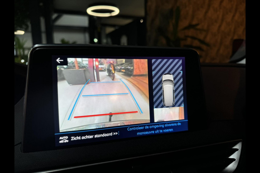 Peugeot 5008 1.2 PureTech Crossway 7P. Garantie Trekhaak Carplay 360 Camera Blindspot Cruise Navi Clima Led Lane Sfeer Rijklaar