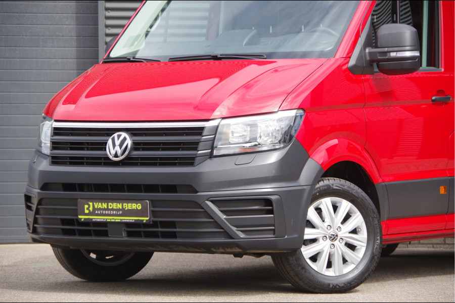 Volkswagen Crafter 35 2.0 TDI L3H3(L2H2) 3-ZITS, 177PK, TREKHAAK, CAMERA, ADAPT. CRUISE, VOORRUIT VERWARMING, CARPLAY