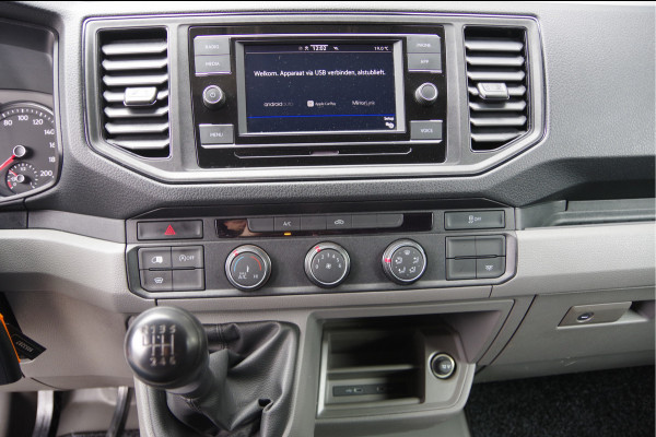 Volkswagen Crafter 35 2.0 TDI L3H3(L2H2) 3-ZITS, 177PK, TREKHAAK, CAMERA, ADAPT. CRUISE, VOORRUIT VERWARMING, CARPLAY