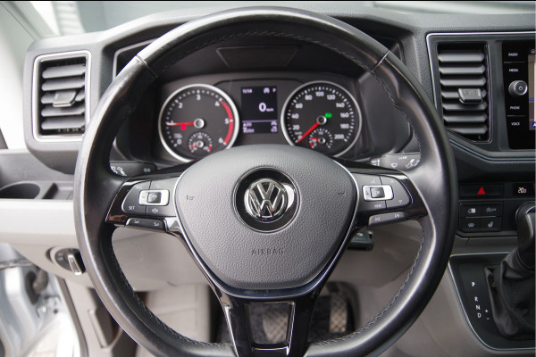 Volkswagen Crafter 35 2.0 TDI L3H3 75 EDITION 177PK AUT. LED, LEDER, TREKHAAK, ERGO ACTIVE GEVEERDE STOEL, STUURVERWARMING, STOELVERWARMING, VOORRU