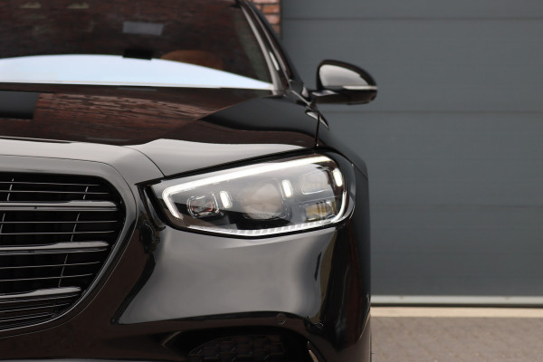 Mercedes-Benz S-Klasse 580 e 4MATIC Lang AMG Line | Airmatic | Distronic+ | Chauffeurspakket | Memory | Stoelventilatie V+A | Burmester | Soft-Close | Digital Light | Vlakkenverwarming | HUD | Zonweringspakket |